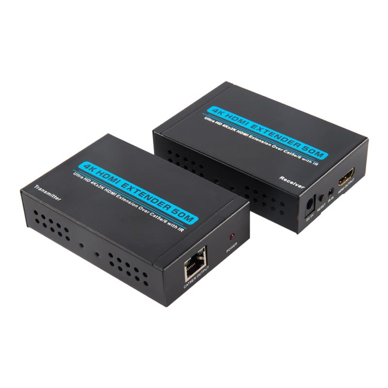V1.4 4K HDMI Extender 50m yli yhden cat5e \/ 6-kaapelin tuki Ultra HD 4Kx2K \/ 30Hz