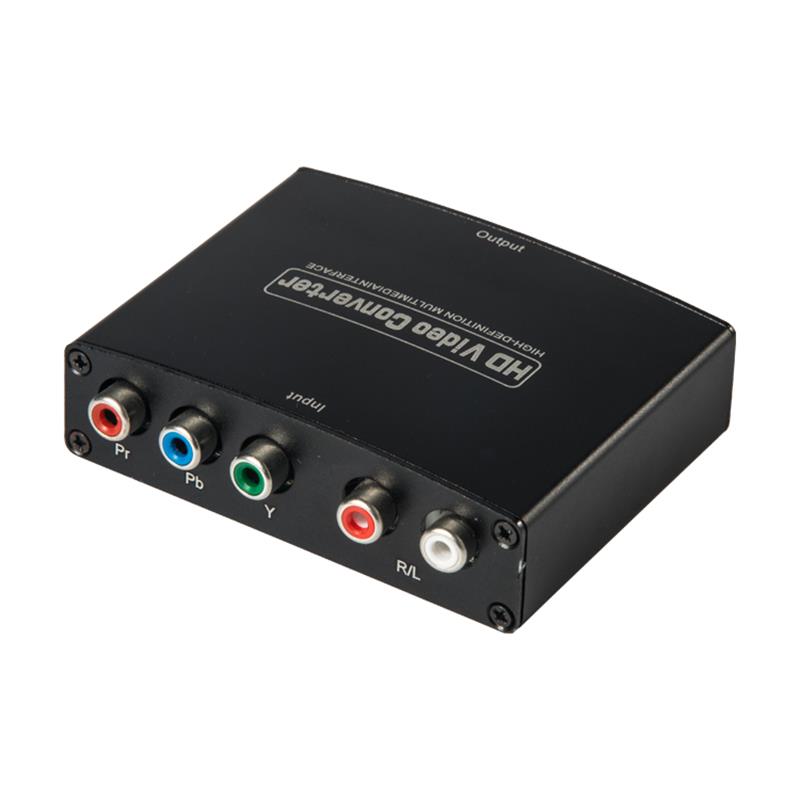 YPbPr + R \/ L AUDIO-HDMI-muunnin 1080P