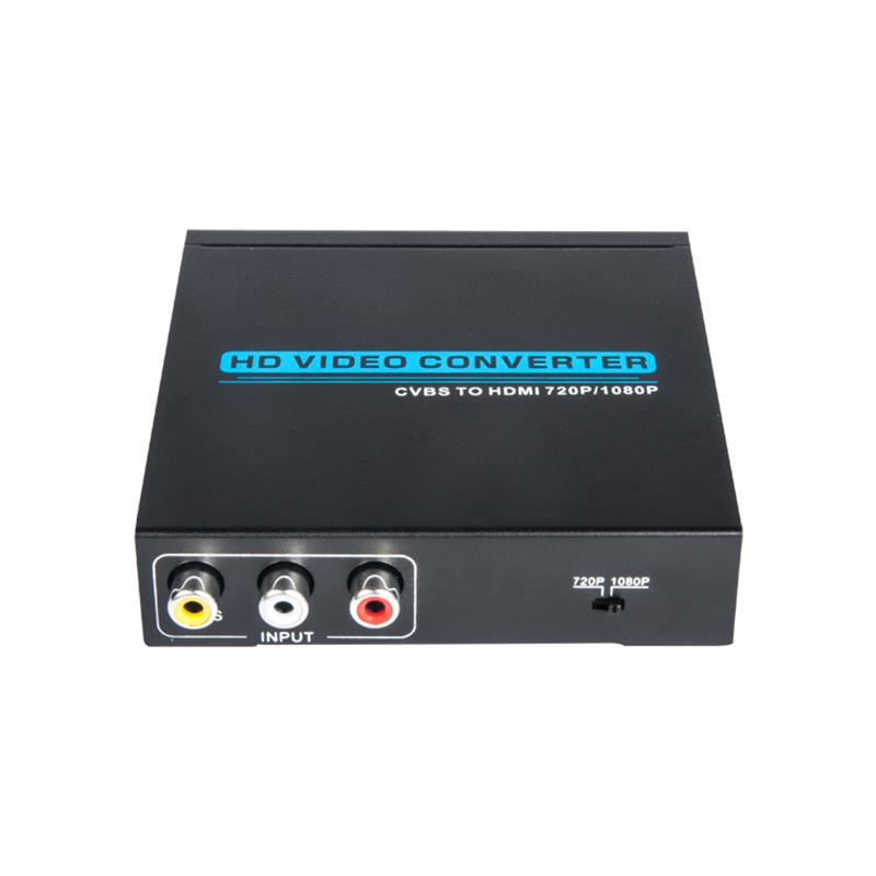 AV \/ CVBS TO HDMI Converter -sovitin 720P \/ 1080P
