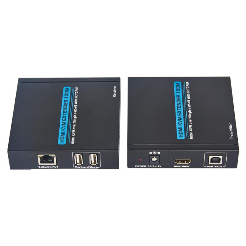 HDMI KVM Extender 100m yli yksi cat5e/6 Support Full HD 1080P