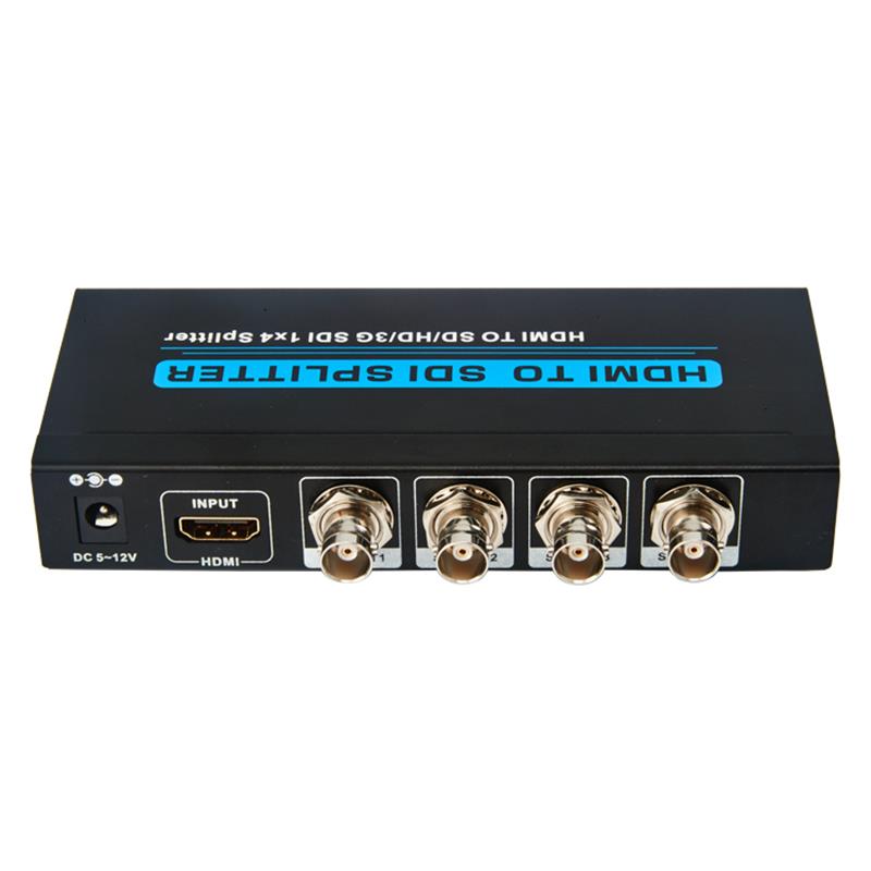 HDMI-SD \/ HD \/ 3G-SDI 1x4 -SLITTER-tuki 1080P